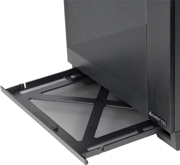 Корпус Chieftec Visio Air Black (GM-30B-M-OP) - зображення 8