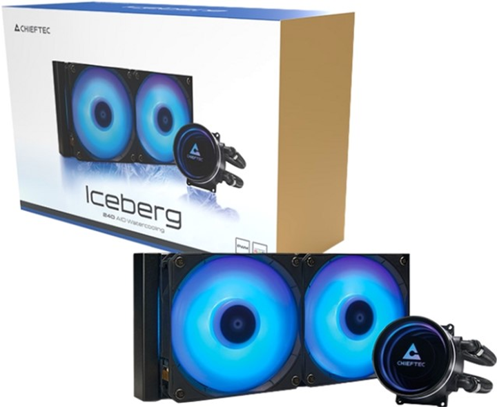 Система водяного охолодження Chieftec Iceberg 240 ARGB (CLC-240-RGB) - зображення 3