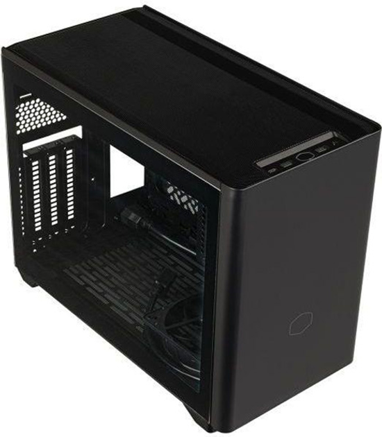 Корпус Cooler Master MasterBox NR200P V2 Чорний (NR200PV2-KCNN-S00) - зображення 3