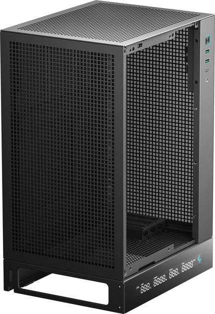 Obudowa DeepCool CH170 Digital Black (R-CH170-BKNPI0D-G-1) - obraz 7
