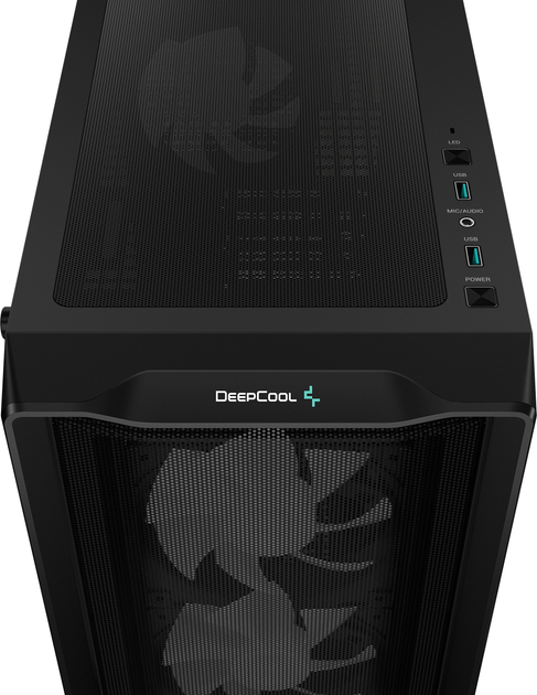 Obudowa DeepCool CC560 Mesh V2 Black (R-CC560-BKAMA4-G-2) - obraz 7