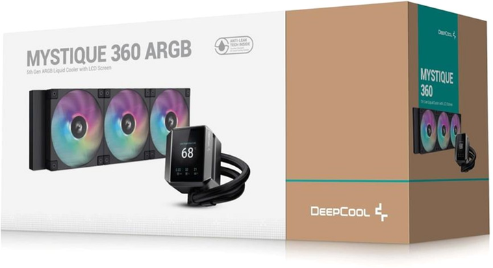 System chłodzenia wodnego DeepCool Mystique 360 ARGB Black (R-LX750-BKADSNC-G-1) - obraz 6