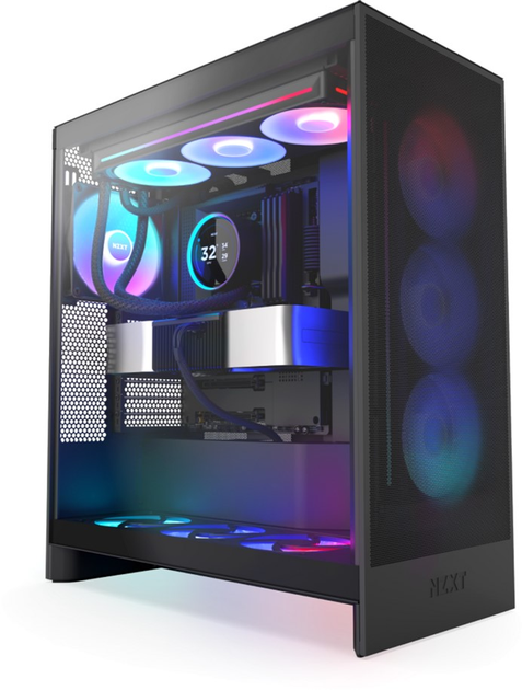 Chłodzenie cieczą NZXT Kraken Elite RGB 360 mm AIO liquid cooler w/Display, RGB, Fans Black (RL-KR36E-B2) - obraz 5