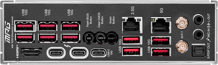 Płyta główna MSI MPG Z890 Carbon Wi-Fi (s1851, Intel Z890, PCI-Ex16) (7E17-001R) - obraz 4