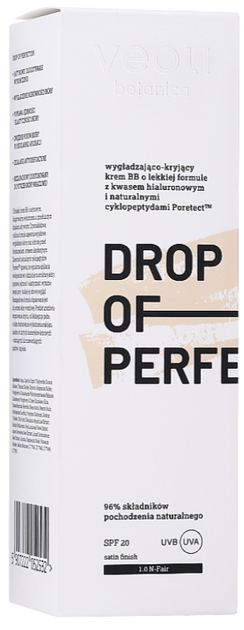 ББ крем Veoli Botanica Drop Of Perfection SPF20 1.0 N Fair 30 мл (5904555695115) - зображення 2