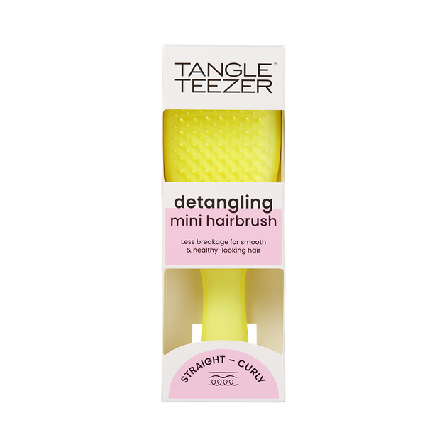 Щітка для волосся Tangle Teezer The Ultimate Detangler Mini Hyper Yellow - зображення 6