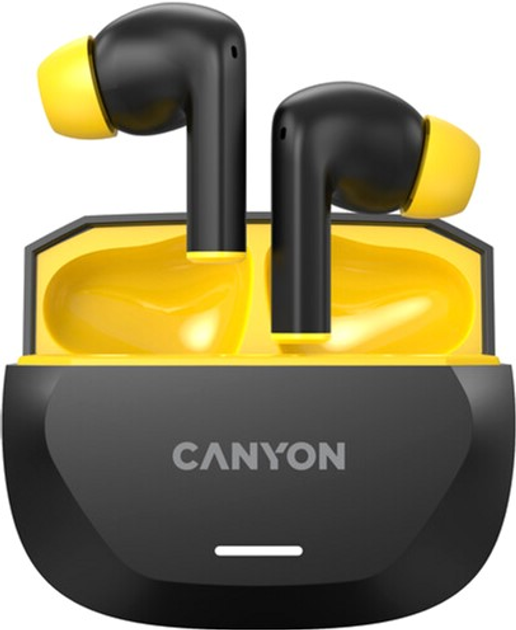Навушники Canyon Hexagon 7 TWS ANC+ENC Wireless Charge Black Yellow (CNS-TWS7BY) від Rozetka на платформі USKIDKA Акція на Навушники Canyon Hexagon 7 TWS ANC+ENC Wireless Charge Black Yellow (CNS-TWS7BY) від Rozetka