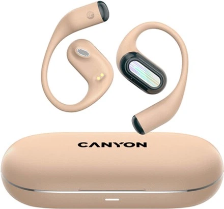 Słuchawki Canyon OnFlow 12 OWS ENC Beige (CNS-TWS12BE) - obraz 2
