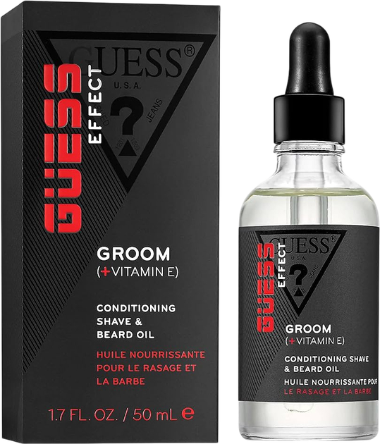 Olejek do brody Guess Effect Groom 50 ml (85715327260) - obraz 2