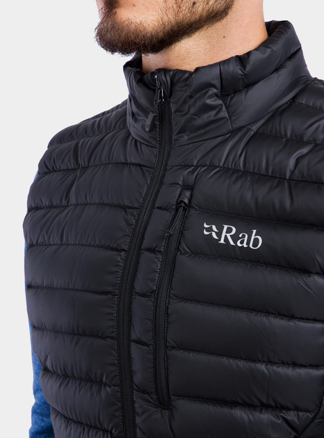 Жилет чоловічій Rab Microlight Vest Black, L (RB QDB-18-BL-L) - зображення 6