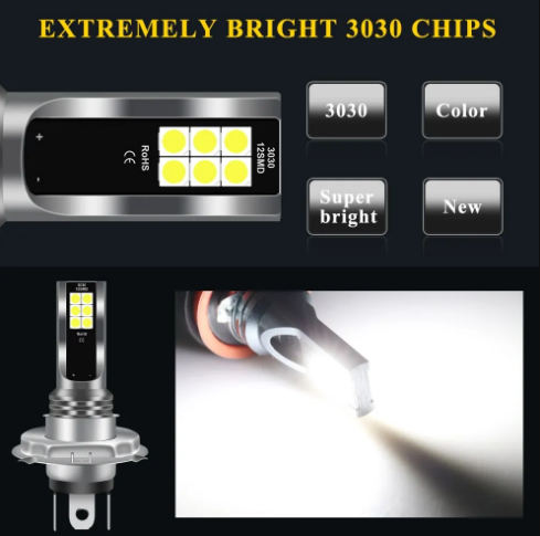 H11. 2шт. Противотуманные светодиодные лампы LED - изображение 4
