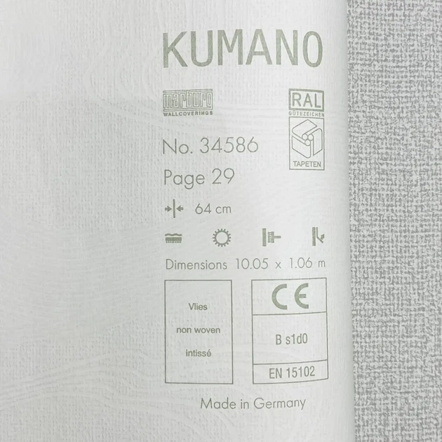 Обои Marburg Kumano 34586 - Фото 9 Обои Marburg Kumano 34586 - изображение 9