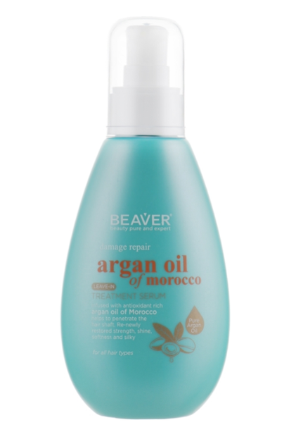 Несмываемый бальзам для поврежденных волос с аргановым маслом Beaver Argan Oil 150 мл - Фото 1 Несмываемый бальзам для поврежденных волос с аргановым маслом Beaver Argan Oil 150 мл - изображение 1