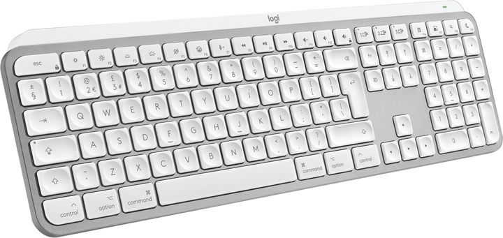 Клавіатура бездротова Logitech MX Keys S для MAC Wireless Pale Grey (920-011638) - зображення 1
