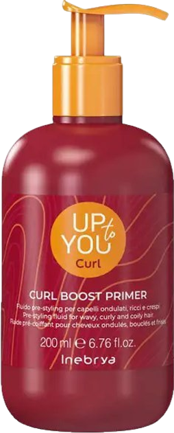 Płyn do stylizacji loków Inebrya Up To You Curl Boost Primer 200 ml (8008277265162) - obraz 1