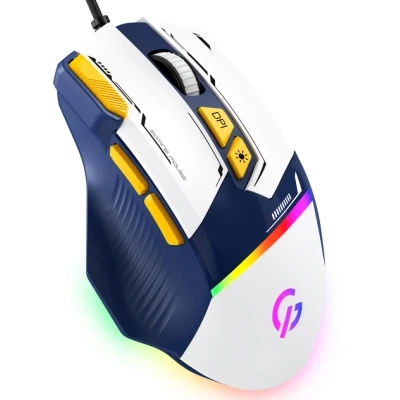 Мышка GamePro GM300BL USB Blue/White (GM300BL) - изображение 8