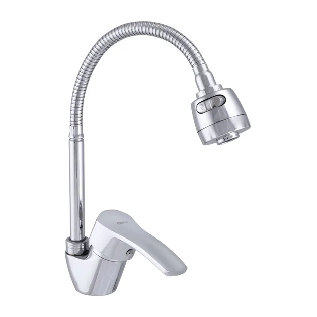 Змішувач для кухні Zerix YUB 279 с рефлективний виливом (ZX2950) - Фото 1 Змішувач для кухні Zerix YUB 279 с рефлективний виливом (ZX2950) - изображение 1