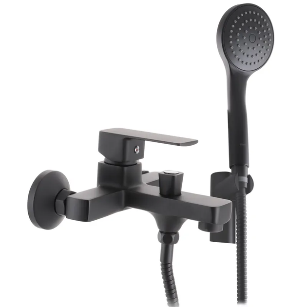 Змішувач для ванни Haiba Kubus 009 Euro Чорний (HB3932) ( 28462 ) - Фото 1 Змішувач для ванни Haiba Kubus 009 Euro Чорний (HB3932) ( 28462 ) - зображення 1