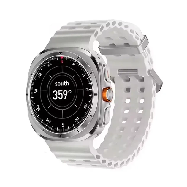 Смарт часы XO Watch Ultra AMOLED с поддержкой звонков Silver - Фото 13 Смарт часы XO Watch Ultra AMOLED с поддержкой звонков Silver - изображение 13