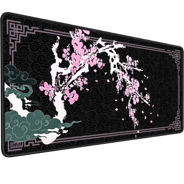 Игровая поверхность (Коврик для мышки) SHLab Сакура на Ветру SHM