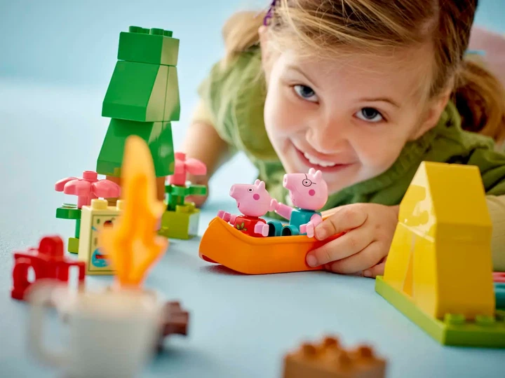 Конструктор LEGO DUPLO Peppa Pig Туристический поход 32 детали (10452) - Фото 7 Конструктор LEGO DUPLO Peppa Pig Туристический поход 32 детали (10452) - изображение 7