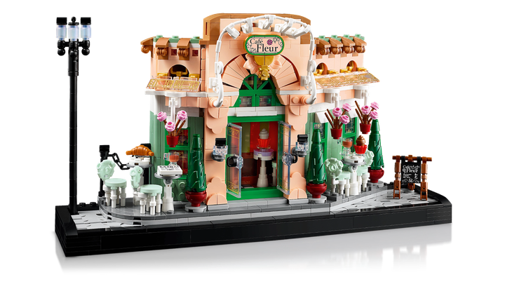 Zestaw klocków LEGO Icons Francuska kawiarenka 1101 elementów (10362) - obraz 4