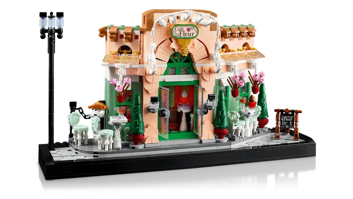 Конструктор LEGO Icons Французька кав'ярня 1101 деталь (10362) - Фото 4 Конструктор LEGO Icons Французька кав'ярня 1101 деталь (10362) - зображення 4