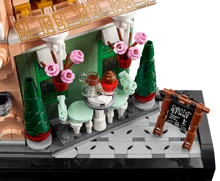 Конструктор LEGO Icons Французька кав'ярня 1101 деталь (10362) - Фото 11 Конструктор LEGO Icons Французька кав'ярня 1101 деталь (10362) - зображення 11