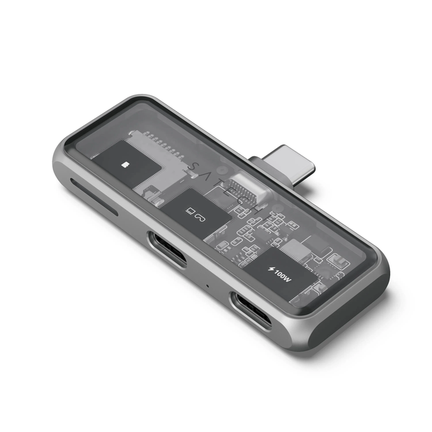 Адаптер Satechi Mobile XR Hub with microSD Reader Space Grey (ST-HXRSDM) - Фото 1 Адаптер Satechi Mobile XR Hub with microSD Reader Space Grey (ST-HXRSDM) - изображение 1