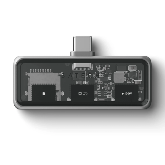 Адаптер Satechi Mobile XR Hub with microSD Reader Space Grey (ST-HXRSDM) - Фото 3 Адаптер Satechi Mobile XR Hub with microSD Reader Space Grey (ST-HXRSDM) - изображение 3