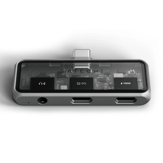 Адаптер Satechi Mobile XR Hub with Audio Space Grey (ST-HXRAJM) - изображение 3