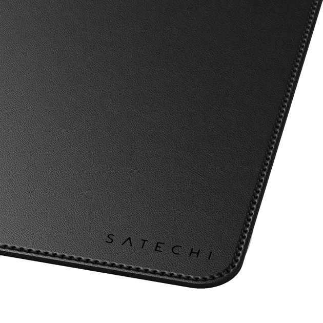Коврик для компьютерной мыши Satechi Vegan Leather Premium Desk Mat Black (ST-LPDMK) - изображение 5
