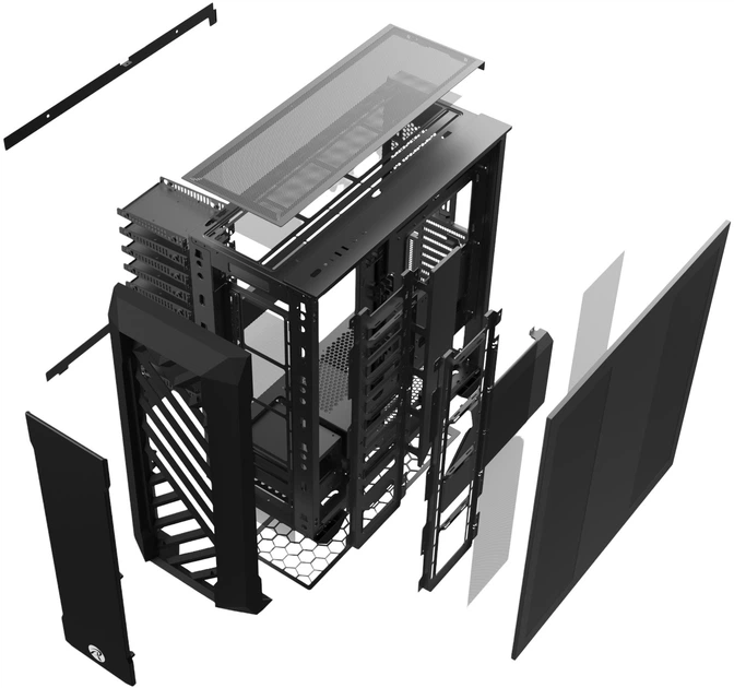 Obudowa Raijintek Zofos Ultra Matt Black (0R20B00237) - obraz 12