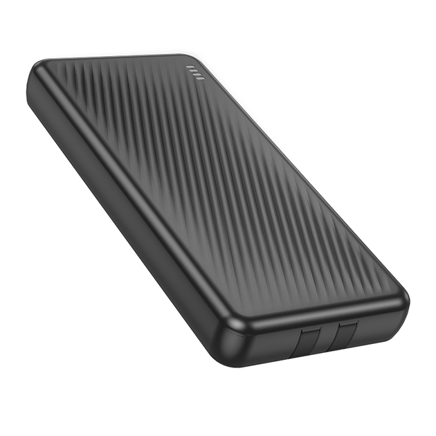 Зовнішній акумулятор BOROFONE BJ57 Graceful 22.5W+PD20W fully compatible power bank with cable (10000mAh) Black (6941991111846) - зображення 3