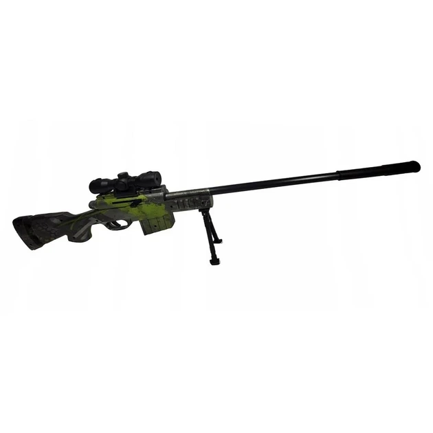 Игрушечная снайперская винтовка на орбизах M24 Зеленая – игрушки с
