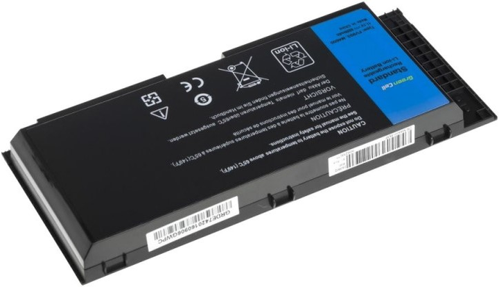 Bateria Green Cell DE74 do Dell Precision M4600 11.1 V 6600 mAh (5902701414290) - obraz 1