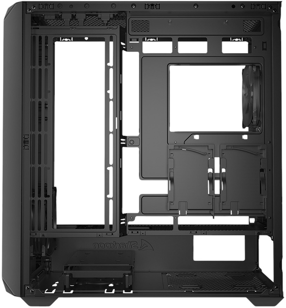 Корпус Sharkoon AK2 Black (4044951041619) - зображення 7