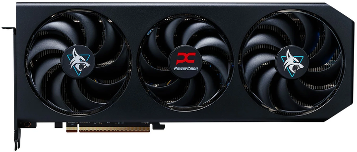 Відеокарта Powercolor PCI-Ex Radeon RX 9070 XT Hellhound OC Edition 16GB GDDR6 (256bit) (20000) (HDMI, 3 x DisplayPort) (RX9070XT 16G-L/OC) - зображення 1