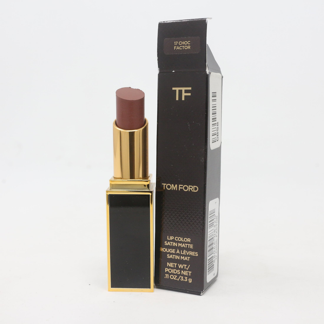 Szminka Tom Ford Lip Color Satin Matte 17 Choc Factor 3.3 g (888066083201) - obraz 2