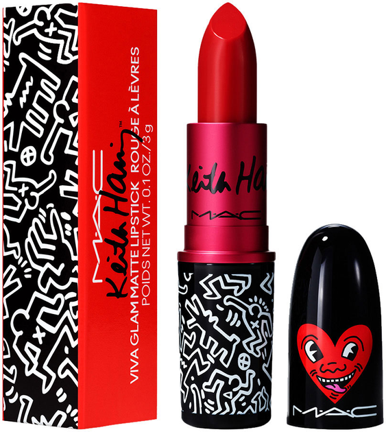 Помада для губ M.A.C Viva Glam X Keith Haring Longwear Red Haring 3 г (773602640720) - зображення 2