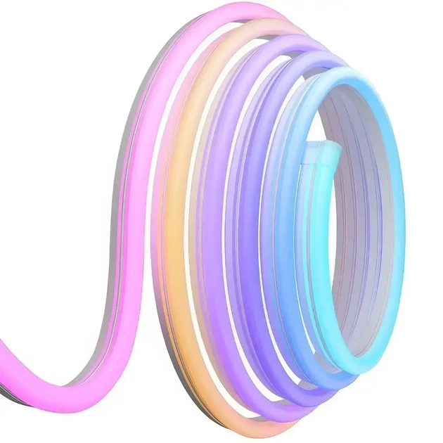 Світлодіодна неонова USB-стрічка з керуванням від телефона SFK-11 Bluetooth RGB 5 м - Фото 7 Світлодіодна неонова USB-стрічка з керуванням від телефона SFK-11 Bluetooth RGB 5 м - зображення 7