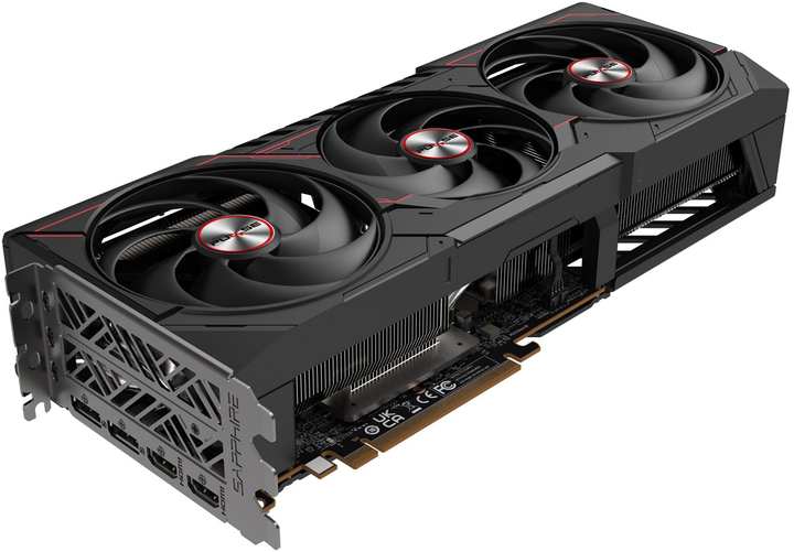 Відеокарта Sapphire PCI-Ex Radeon RX 9070 XT PULSE Gaming 16GB GDDR6 (256bit) (2970/20000) (2 x HDMI, 2 x DisplayPort) (11348-03-20G) - зображення 2