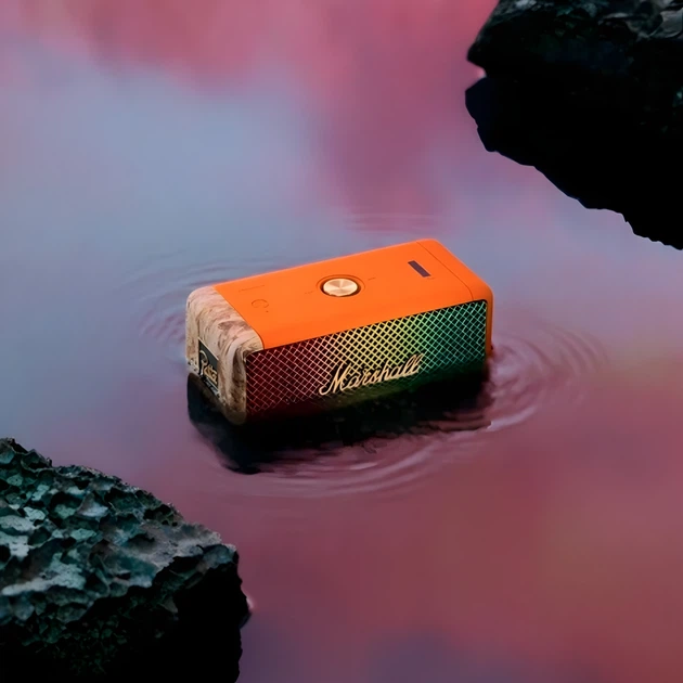 Bluetooth-колонка Marshall Patta портативна бездротова Помаранчевий (1015-604-00) - Фото 5 Bluetooth-колонка Marshall Patta портативна бездротова Помаранчевий (1015-604-00) - зображення 5