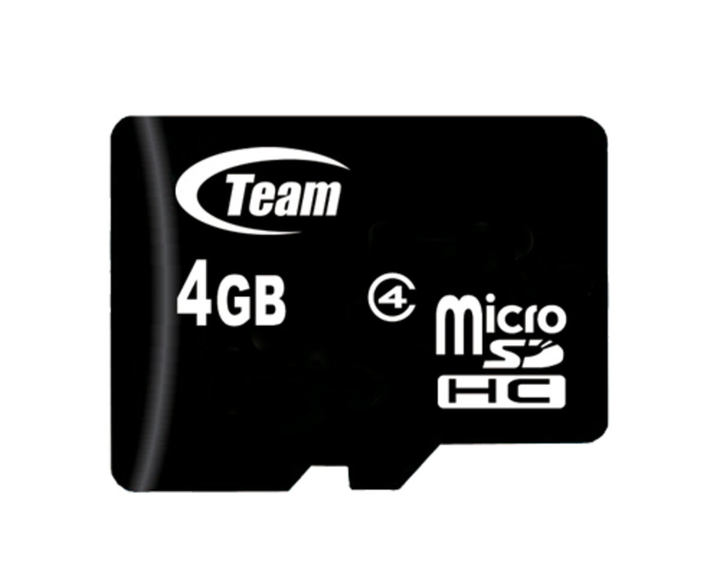 Карта пам'яті microSDHC Team 4Gb class 4 (TUSDH4GCL402) - изображение 1