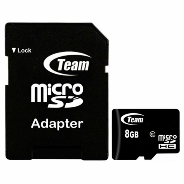 Карта пам'яті microSDHC Team 8Gb class 10 (adapter SD) (TUSDH8GCL1003) - изображение 3
