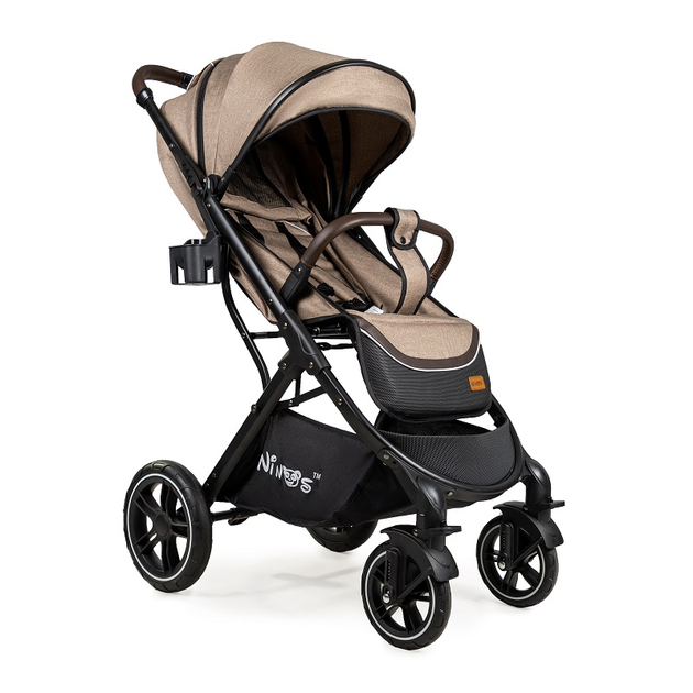 Прогулянкова коляска Ninos Nava, Khaki, хакі - изображение 2