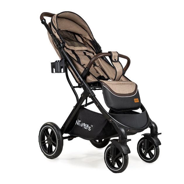 Прогулянкова коляска Ninos Nava, Khaki, хакі - изображение 3