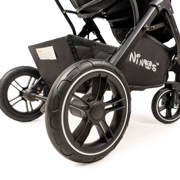 Прогулянкова коляска Ninos Nava, Grey, сірий - изображение 11
