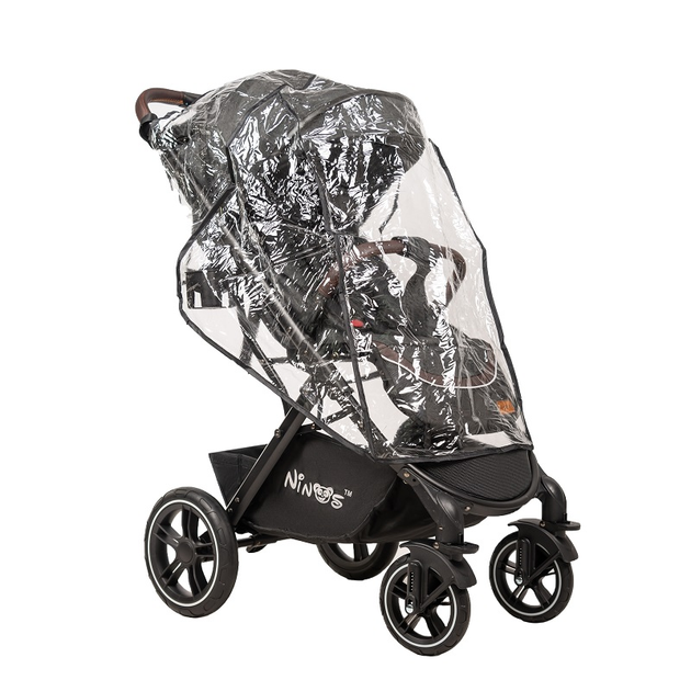 Прогулянкова коляска Ninos Nava, Light Grey, світло-сірий - изображение 15
