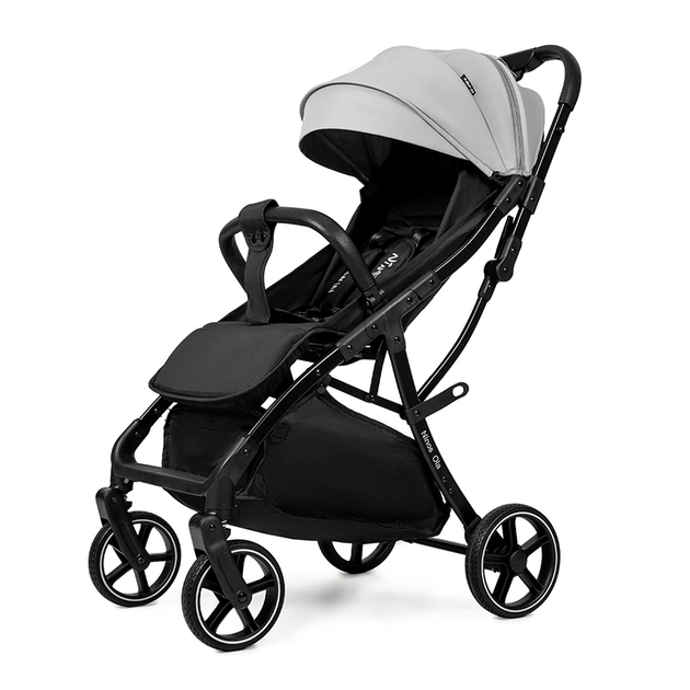 Прогулянкова коляска Ninos Ola, Light Grey, світло-сірий - изображение 3